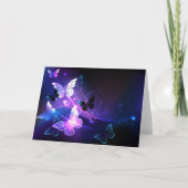 Achtergrond met nachtvliegen programma (Voorkant)