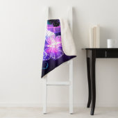 Achtergrond met nachtvliegen sherpa deken (In situ)