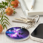 Achtergrond met nachtvliegen sleutelhanger (Voorkant Rechts)