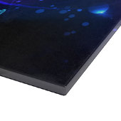 Achtergrond met nachtvliegen snijplank (Hoek)