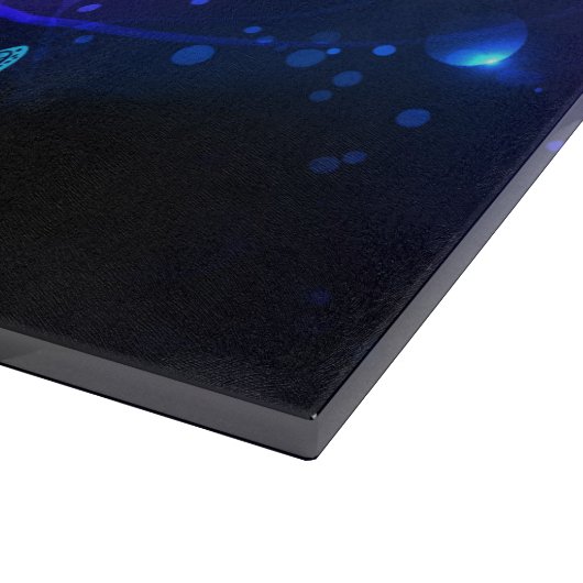 Achtergrond met nachtvliegen snijplank (Hoek)