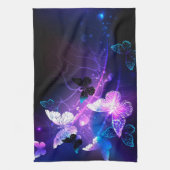 Achtergrond met nachtvliegen theedoek (Verticaal)