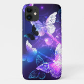 Achtergrond met Nachtvlinders Case-Mate iPhone Case (Achterkant)
