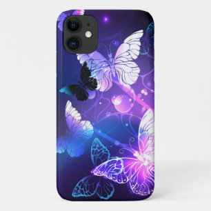 Achtergrond met Nachtvlinders Case-Mate iPhone Case