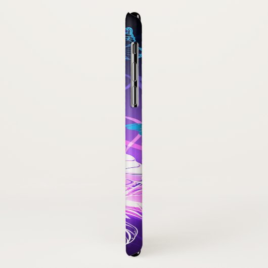 Achtergrond met nachtvlinders Case-Mate iPhone case (Achterkant/links)