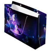 Achtergrond met Nachtvlinders Groot Cadeauzakje (Voorkant Gekanteld)