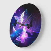 Achtergrond met Nachtvlinders Grote Klok (Hoek)