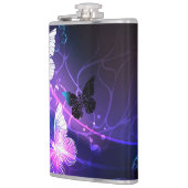 Achtergrond met Nachtvlinders Heupfles (Links)