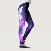 Achtergrond met Nachtvlinders Leggings (Rechts)