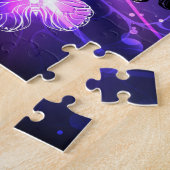 Achtergrond met nachtvlinders legpuzzel (Zijkant)