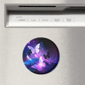 Achtergrond met nachtvlinders magneet (Insitu (Vaatwasser))