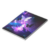 Achtergrond met nachtvlinders notitieblok (Linkerzijde)