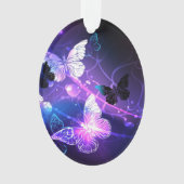 Achtergrond met nachtvlinders ornament (voorkant)