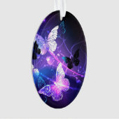 Achtergrond met nachtvlinders ornament (voorkant)