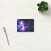 Achtergrond met Nachtvlinders Post-it® Notes (Kantoor)