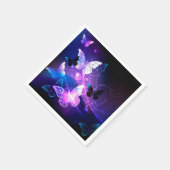 Achtergrond met Nachtvlinders Servet (Hoek)