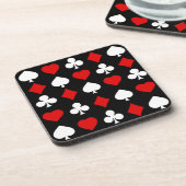 Achtergrond met pakken bier onderzetter (Linkerzijde)