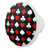 Achtergrond met pakken keramische knop (Rechts)