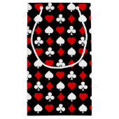 Achtergrond met pakken klein cadeauzakje (Achterkant)