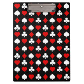 Achtergrond met pakken klembord (Voorkant)