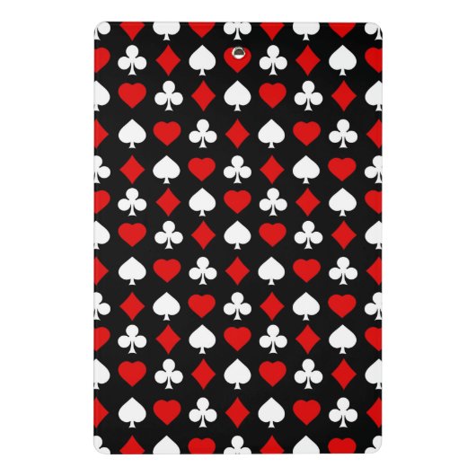 Achtergrond met pakken mini klembord (Achterkant)