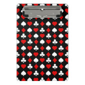 Achtergrond met pakken mini klembord (Voorkant)