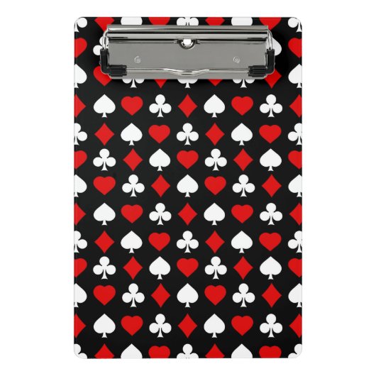 Achtergrond met pakken mini klembord (Voorkant)