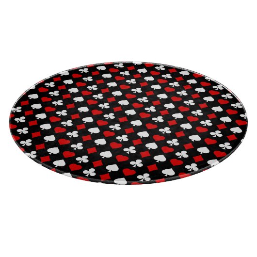 Achtergrond met pakken snijplank (Hoek)