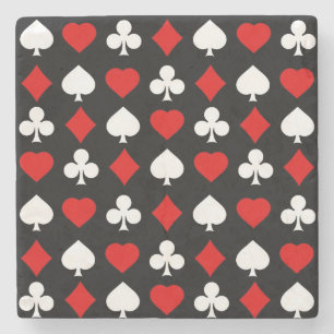 Achtergrond met pakken stenen onderzetter