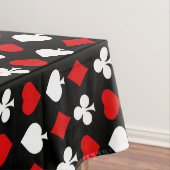 Achtergrond met pakken tafelkleed (Voorbeeld)