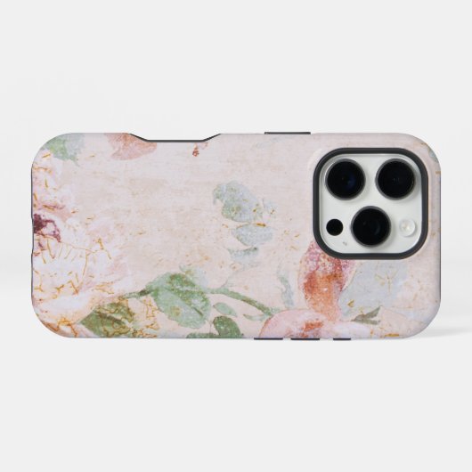  achtergrond met Rozen iPhone Hoesje (Achterkant horizontaal)