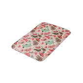 achtergrond met schattige vogels badmat (Gekanteld)