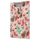 achtergrond met schattige vogels klembord (Links)