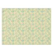 Achtergrond met schelpen. Handtekening Tafelkleed (Voorkant (Horizontaal))