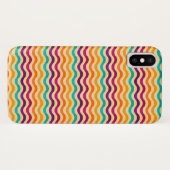 Achtergrond met strepen in retro 2 Case-Mate iPhone case (Achterkant (horizontaal))