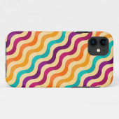 Achtergrond met strepen in retro 2 Case-Mate iPhone case (Achterkant (horizontaal))