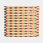 Achtergrond met strepen in retro 2 fleece deken (Voorkant (Horizontaal))