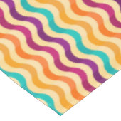 Achtergrond met strepen in retro 2 tafelkleed (Gekanteld)