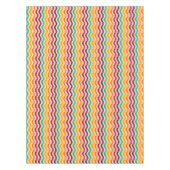 Achtergrond met strepen in retro 2 tafelkleed (Voorkant)