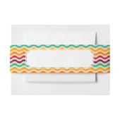 Achtergrond met strepen in retro 2 uitnodigingen wikkel (Voorkant Voorbeeld)