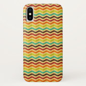 Achtergrond met strepen in retro 4 Case-Mate iPhone case (Achterkant)