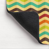 Achtergrond met strepen in retro 4 muismat (Hoek)