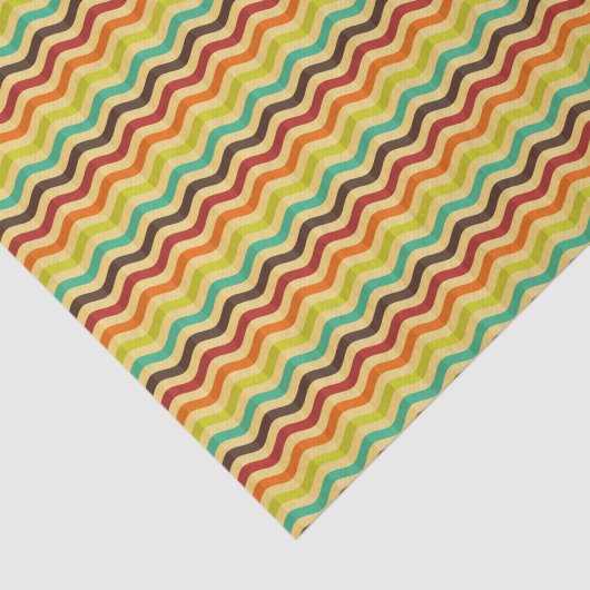 Achtergrond met strepen in retro 4 tissuepapier (Detail)