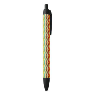 Achtergrond met strepen in retro 4 zwarte inkt pen