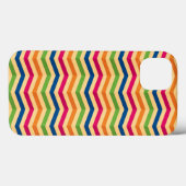 Achtergrond met strepen in retro Case-Mate iPhone case (Achterkant (horizontaal))