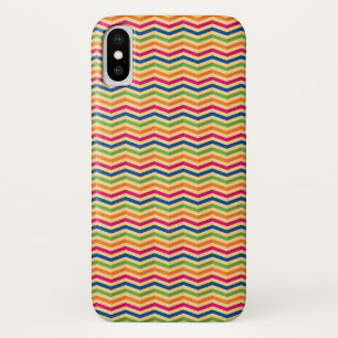 Achtergrond met strepen in retro Case-Mate iPhone case