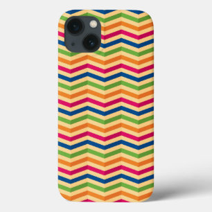 Achtergrond met strepen in retro Case-Mate iPhone case