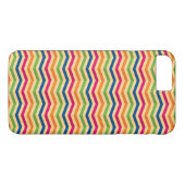 Achtergrond met strepen in retro Case-Mate iPhone case (Achterkant (Horizontaal))