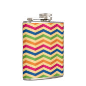 Achtergrond met strepen in retro heupfles (Rechts)