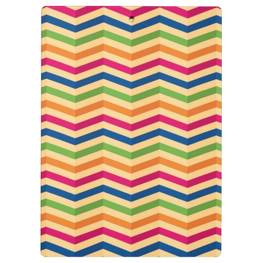 Achtergrond met strepen in retro klembord (Achterkant)